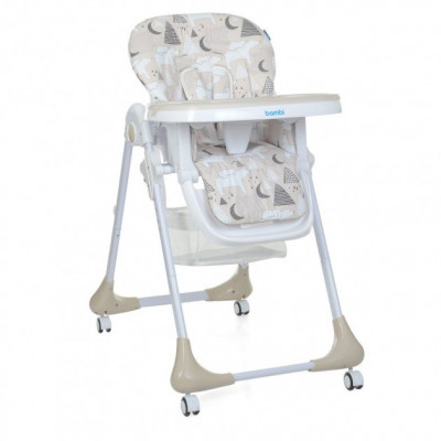 Стульчик трансформер для кормления Bambi M 3233 Mommy Bear Beige