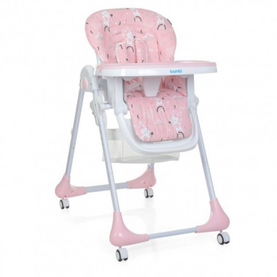 Стульчик трансформер для кормления Bambi M 3233 Rabbit Girl Pink