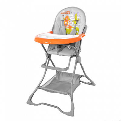 Стільчик для годування Baby Tilly Monsters T-632 Grey