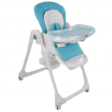 Стульчик для кормления Toti, ремни безопасности, W-48406, голубой