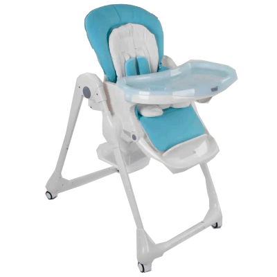 Стульчик для кормления Toti, ремни безопасности, W-48406, голубой