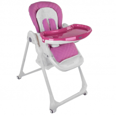Стульчик для кормления Toti, ремни безопасности, W-62005, фиолетовый
