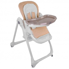 Стульчик для кормления Toti, ремни безопасности, W-70016, бежевый