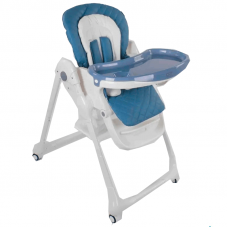 Стульчик для кормления Toti, ремни безопасности, W-82552, синий