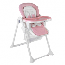 Стульчик для кормления Toti, ремни безопасности, W-92005, розовый