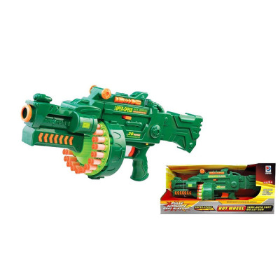 Игровой бластер "Hot Wheel" с мягкими пулями Blaze Storm 7001