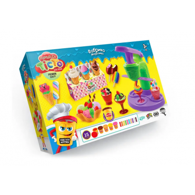 Тесто для лепки Danko Toys Master Do "Фабрика мороженого"