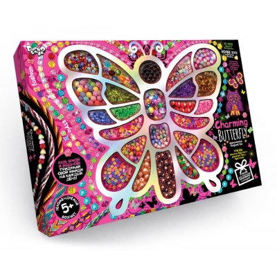 Набор креативного творчества поделки из бисера Charming Butterfly CHB-01-01