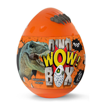 Набор креативного творчества "Dino WOW Box" Danko Toys (Оранжевый)