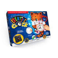 Набор для творчества Часы Creative clock Котик CC-01-01
