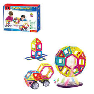 Магнітний конструктор Magical Magnet аналог Magformers 71 деталей